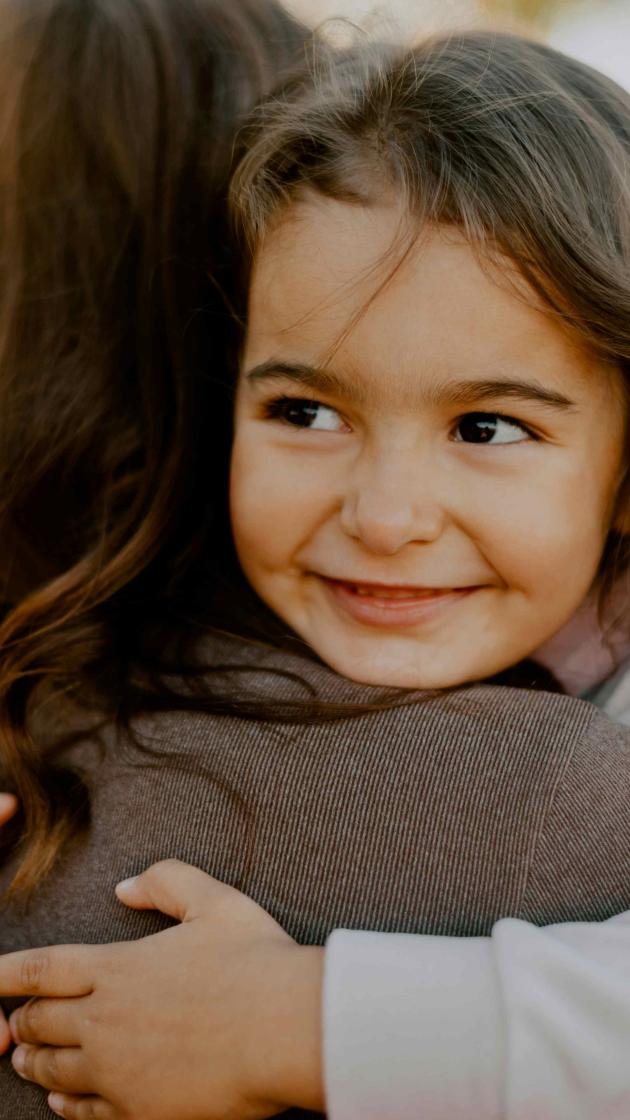 close up kleines mädchen