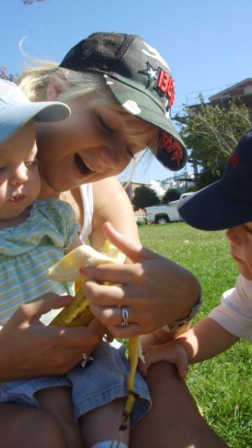 Au pair mit Gastkindern