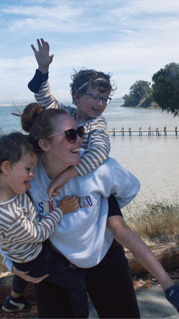 Au pair mit Gastkindern