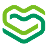 Au pair Logo, grünes Herz